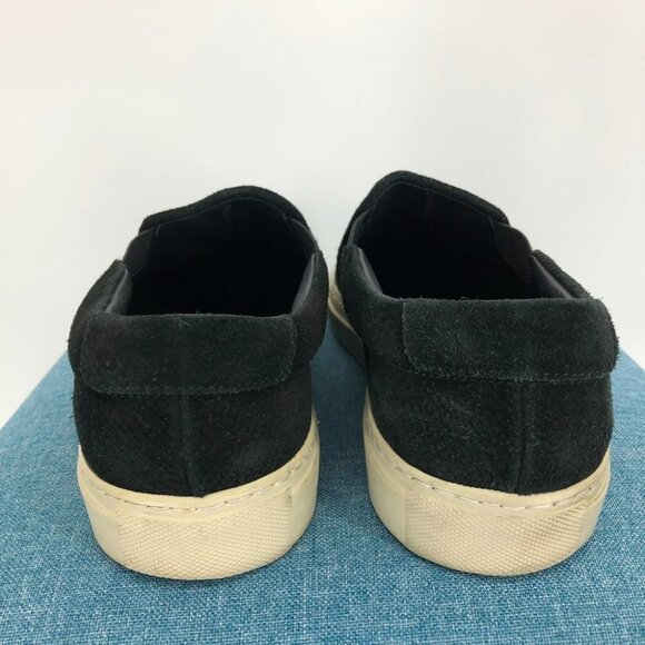 Women by Common Projects Black Suede Slip On loafers size 9.5 - Picture 4 of 12